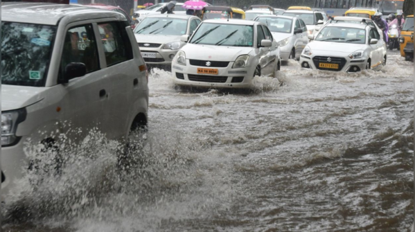 Flooded areas