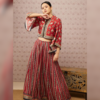 Lehenga choli can be your regal choice