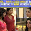 Article image for: Yeh Rishta Kya Kehlata Hai on-location: <i class="tbold">abhira</i> caught eating the kheer meant for a pregnant Ruhi