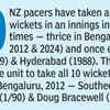 India vs New Zealand Live: All Indian wickets were taken by Kiwi pacers - here's the record around that