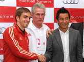 FC Bayern Munich's team in Delhi