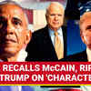 Article image for: Obama Bashes Trump In Emotional Speech; Recalls Viral Moment During McCain's 2008 Campaign