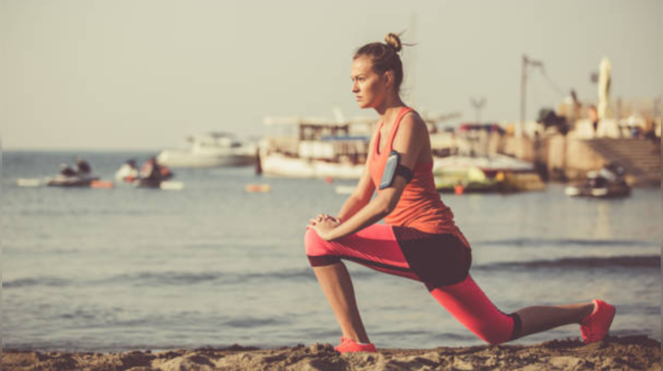 Hip flexor stretch