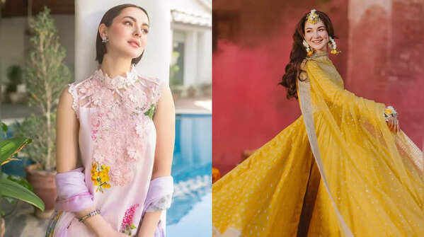 A fashion icon in ethnic wear