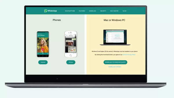 Open the WhatsApp Web on your computer