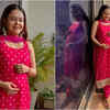 Pink Salwar Suit for Karwa Chauth