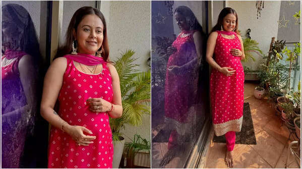 Pink Salwar Suit for Karwa Chauth