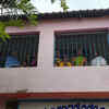 Cyclone Dana Live: Evacuated villagers at Sahadevkhunta cyclone shelter in Balasore district on Thursday