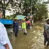 Shivakumar visits several rain-affected areas