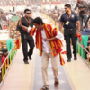 Vijay's grand entry