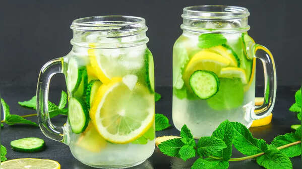 Coconut Water with Mint and Lime