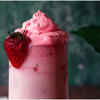 Strawberry Rooh Afza Sharbat