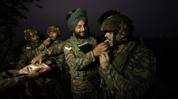 Sweets distribution