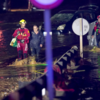 Cold front triggered floods