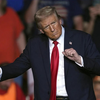 Trump dancing at rally