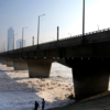 Toxic foam floating on Yamuna 
