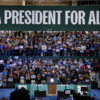 Harris ahead in three swing states, other three too close to call 