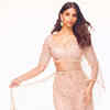 Article image for: Suhana Khan glams up the Diwali party with her latest look in a shimmery beige lehenga