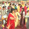 People expressing happiness on 'Mahaparv'