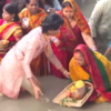 Arghya offered at Patna College Ghat