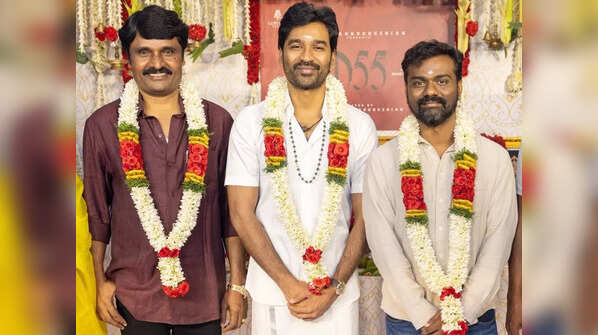 Dhanush's 55th film to be directed by 'Amaran' director Rajkumar Periyasamy