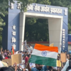Protestors continued to raise their demands