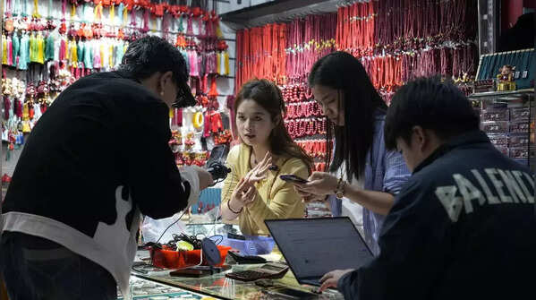 Shopping frenzy