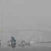 Delhi pollution News Live: A thick layer of smog enveloped Gandhi Nagar Flyover Ring Road in east Delhi on Wednesday morning.