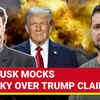 Article image for: Zelensky's 'America Can't Force Us' Remark On Russia Talks Invites Elon Musk's Ridicule I Watch