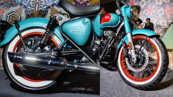 Royal Enfield Goan Classic 350: Distinctive design elements