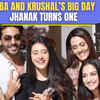 Article image for: Jhanak Turns 1: Hiba Nawab & <i class="tbold">krushal ahuja</i> Celebrate Big With Team