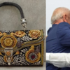 Silver clutch purse for Brazil President's wife