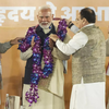 Garland of success for PM Modi
