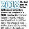 India vs Australia Live Score: More milestones for Jaiswal and Rahul
