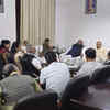 Opposition INDIA bloc leaders' meet in Mallikarjun Kharges office