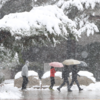 Heavy snow warning to 'caution'