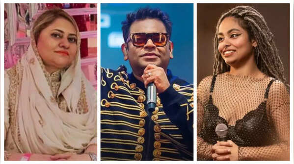 Saira Banu, AR Rahman and Mohini Dey