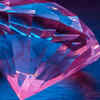 Some diamonds glow under UV light