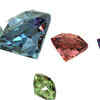 Most diamonds are clear, but some are colourful