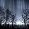 Creation of light pillars