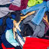 Old, torn clothes