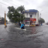 Hospitals and roads impacted
