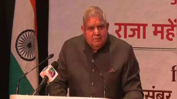 Vice President Jagdeep Dhankhar appeals for dialogue