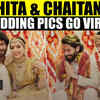 Article image for: Sobhita & Chaitanya’s Traditional Telugu Wedding; First <i class="tbold">viral photo</i>s Of The Newlyweds | WATCH