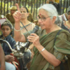 Leading movements and sharing her story  