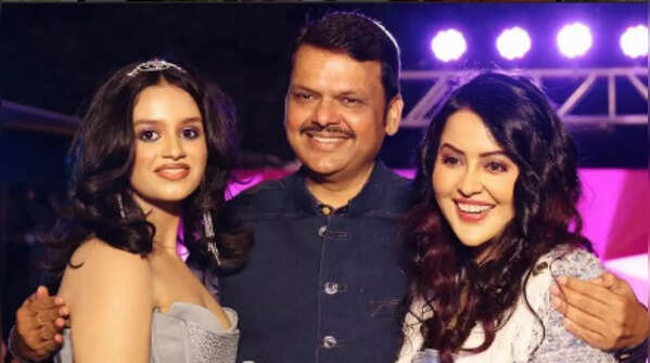Times when Devendra Fadnavis' daughter won hearts on social media