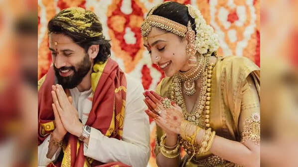 Sobhita Dhulipala: Golden elegance in Kanjivaram