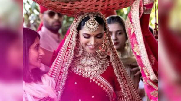 Deepika Padukone: Timeless regal red