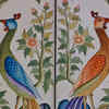 Peacock painting