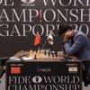 D Gukesh vs Ding Liren Game 10 Live Updates: Gukesh continues to think, Ding has left his chair 